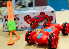 Rechargeable Remote Control Stunt Car  Battery Included Twisting RC Car for Epic Stunts
