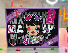 Portable Makeup Kit for Girls – Safe Cosmetic Beauty Set & Makeup Box Toy for Kids