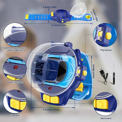 Cartoon Remote Control Mini Car Watch 2.4GHz USB Charging